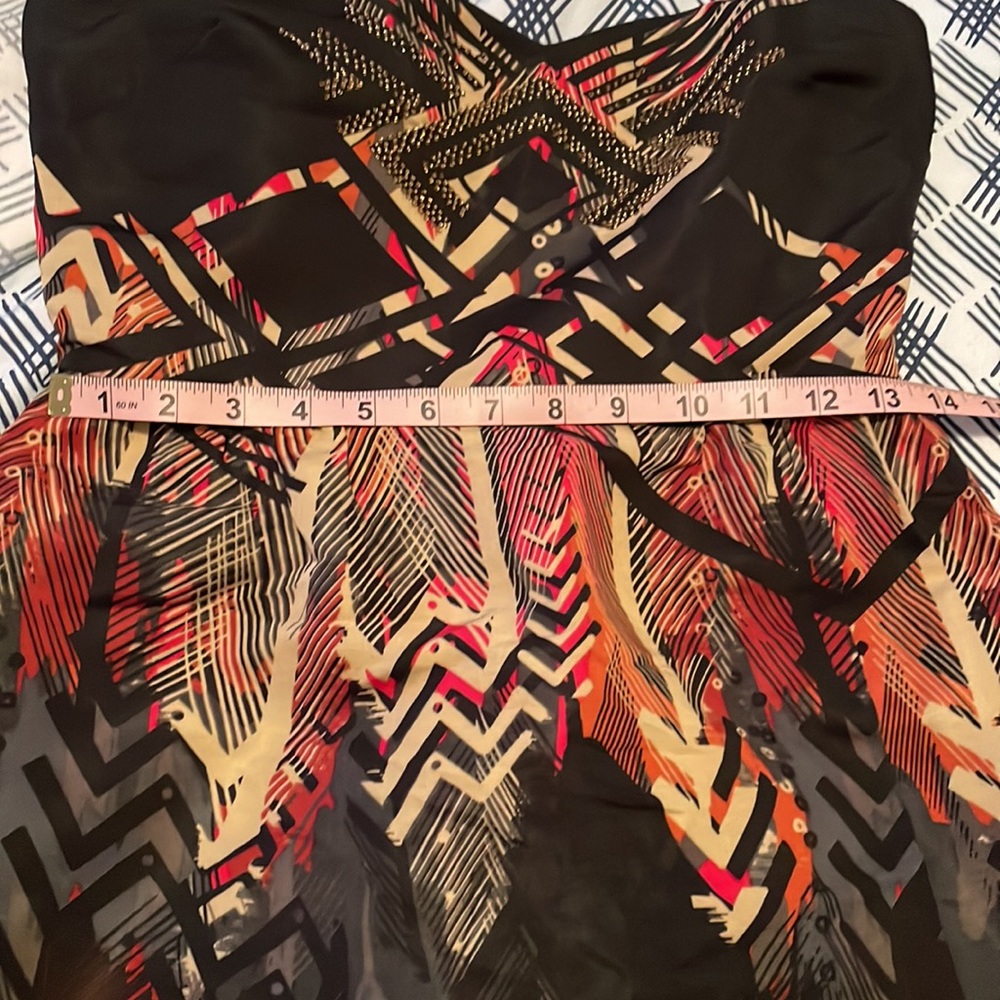 Ecotè Patterned Mini Dress - Picture 6 of 10